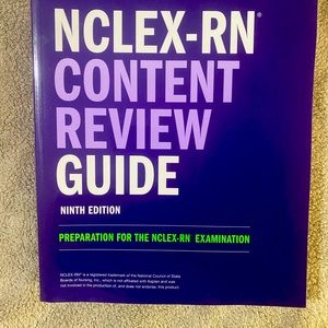 Kaplan Nclex book in new condition, no writing or markings in the book